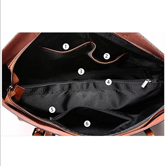 Women's Handbag Vintage Soft Genuine Leather - Picture 5 of 7